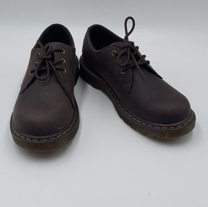 Doc Martens Wildhorse lamper Juniors 1461 dark brown lace up shoe